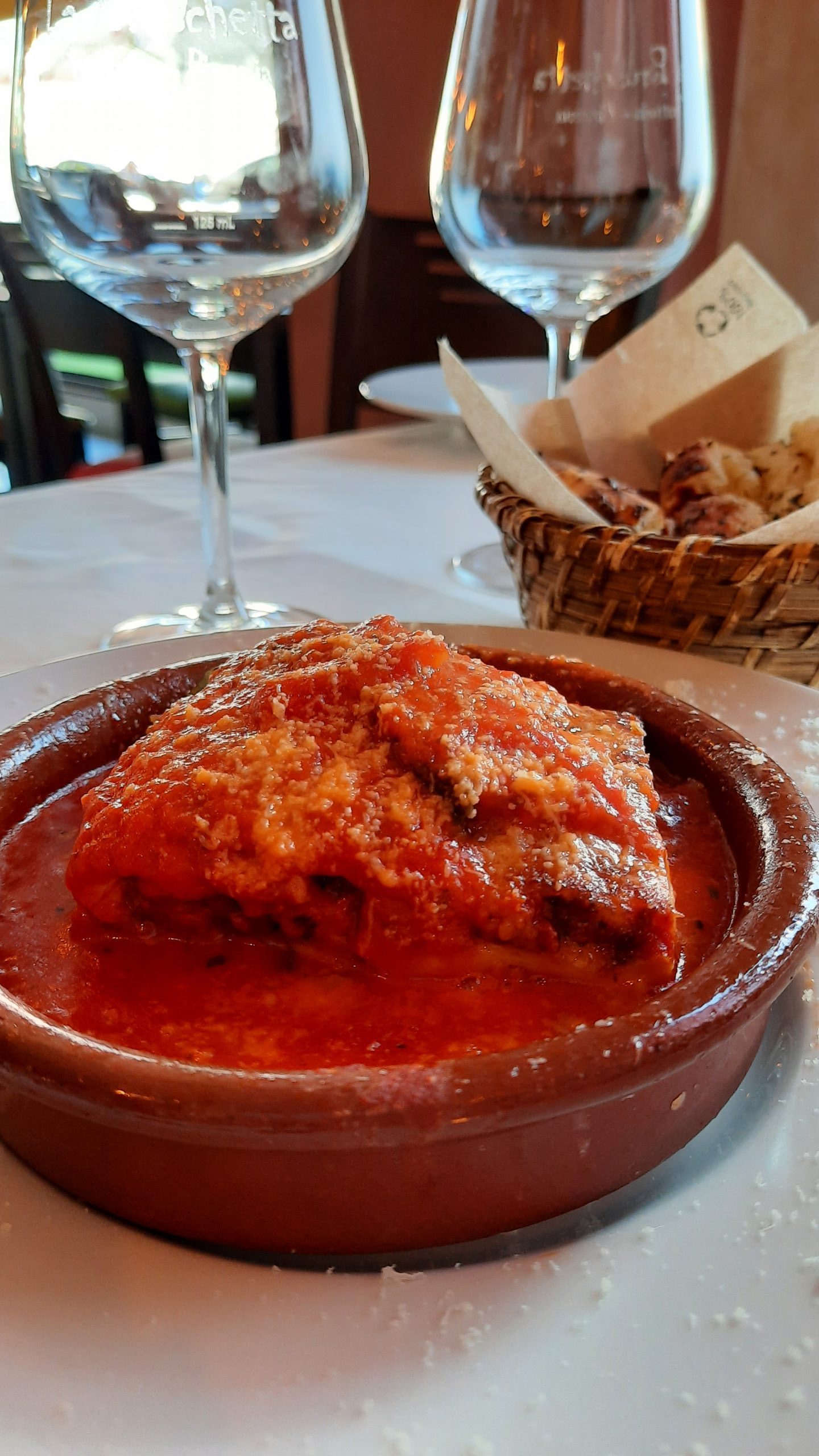 La Bruschetta Melanzane alla Parmigiana